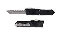 Guardian Tactical GTX-025 OTF Elmax Stonewashed Tanto Black Aluminum 12-3521
